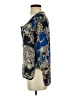 Alberto Makali 100% Polyester Blue 3/4 Sleeve Blouse Size S - photo 5
