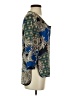 Alberto Makali 100% Polyester Blue 3/4 Sleeve Blouse Size S - photo 4