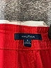 Nautica Solid Red Cargo Shorts Size S - photo 3