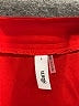 Glam 100% Polyester Red 3/4 Sleeve Blouse Size L - photo 7