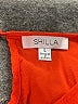 Shilla Orange Sleeveless Blouse Size L - photo 7