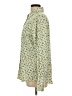 Levi's Print Green Long Sleeve Blouse Size L - photo 5