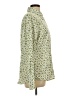 Levi's Print Green Long Sleeve Blouse Size L - photo 4