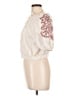Universal Thread 100% Cotton Ivory Short Sleeve Blouse Size L - photo 5