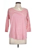 Freebird Red 3/4 Sleeve Top Size L - photo 1