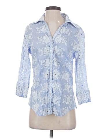 Cino 3/4 Sleeve Button-Down Shirt (view 1)