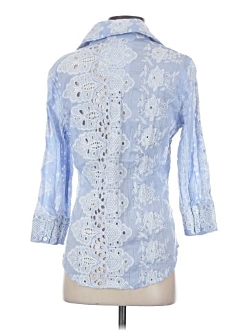 Cino 3/4 Sleeve Button-Down Shirt (view 2)
