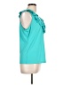 Chaps Teal Sleeveless Top Size L - photo 4