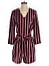 Banana Republic 100% Polyester Stripes Red Romper Size 4 - photo 1