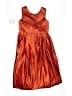Assorted Brands 100% Polyester Orange Dress Size 10 - photo 1