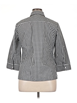 Foxcroft 3/4 Sleeve Button-Down Shirt (view 2)