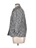 Foxcroft Checkered-gingham Black 3/4 Sleeve Button-Down Shirt Size 16 (petite) - photo 5