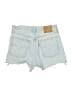 Levi's 100% Cotton Blue Denim Shorts Size 27 waist - photo 2