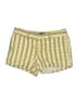 Gap Outlet Checkered-gingham Yellow Shorts Size 4 - photo 1
