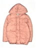 Old Navy 100% Polyester Solid Pink Snow Jacket Size 8 - photo 1
