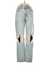 American Eagle Outfitters Color Block Blue Jeans Size 0 - photo 1
