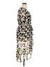 Rewind 100% Polyester Floral Ivory Cocktail Dress Size XL - photo 4