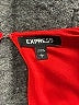 Express 100% Polyester Solid Red Casual Dress Size L - photo 7