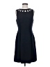 Eliza J Solid Blue Cocktail Dress Size 4 - photo 1