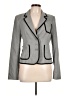 BCBG Paris Houndstooth Gray Blazer Size 10 - photo 1