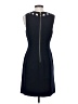 Eliza J Solid Blue Cocktail Dress Size 4 - photo 2