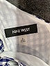 Nine West Checkered-gingham Blue Casual Dress Size 6 - photo 7