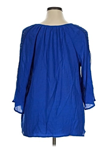 Zac & Rachel 3/4 Sleeve Blouse (view 2)