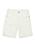 Zara Solid Ivory Denim Shorts Size 11 - 12 - photo 1
