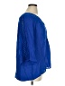 Zac & Rachel Blue 3/4 Sleeve Blouse Size 1X - photo 4