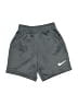 Nike 100% Polyester Graphic Gray Athletic Shorts Size 3 - 4 - photo 1