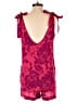 Hurley 100% Rayon Hearts Red Pink Romper Size S - photo 2