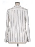 Alythea 100% Polyester Stripes Ivory Long Sleeve Blouse Size XL - photo 2