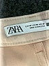 Zara Solid Ivory Khaki Shorts Size 8 - photo 3
