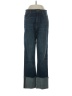 DL1961 Chevron-herringbone Blue Jeans Size 25 waist - photo 1