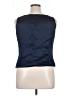 Amanda Smith 100% Polyester Blue Sleeveless Blouse Size 14 - photo 2
