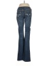 Royal Blue Hearts Blue Jeans Size 33 waist - photo 2