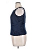 Amanda Smith 100% Polyester Blue Sleeveless Blouse Size 14 - photo 5