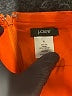 J.Crew 100% Silk Solid Orange Cocktail Dress Size 6 - photo 7