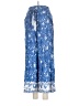 Simplee 100% Viscose Blue Casual Pants Size S - photo 1