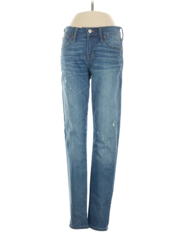 Madewell 8" Skinny Jeans in Bellaire Wash (view 1)