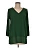 MICHAEL Michael Kors 100% Polyester Green 3/4 Sleeve Blouse Size M - photo 1
