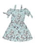 Lily Bleu 100% Polyester Floral Blue Dress Size 8 - photo 2