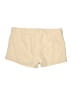 Amanda Uprichard 100% Polyester Color Block Tan Khaki Shorts Size M - photo 2