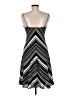 Laundry by Shelli Segal 100% Polyester Chevron-herringbone Black Cocktail Dress Size 8 - photo 2