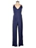 Audrey 3+1 Solid Blue Jumpsuit Size S - photo 1