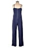Audrey 3+1 Solid Blue Jumpsuit Size S - photo 2