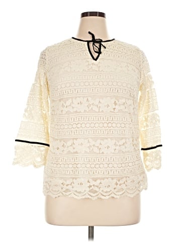 Talbots 3/4 Sleeve Blouse (view 1)