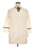 Talbots Ivory 3/4 Sleeve Blouse Size 0X - photo 1