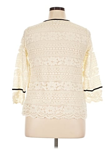Talbots 3/4 Sleeve Blouse (view 2)