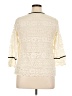 Talbots Ivory 3/4 Sleeve Blouse Size 0X - photo 2